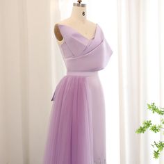 Experience luxury and elegance with our Dreamy Vow Luxury Dubai One Shoulder Evening Dress. Its unique lilac color and overskirt make a statement, while the sage green adds a touch of sophistication. Perfect for weddings and special occasions, this dress will make you the enter of attention. window.adminAccountId=244214477; Purple A-line Evening Dress For Bridesmaids, Lavender A-line Wedding Dress, Purple Floor-length Dress For Banquet, Lavender Sleeveless Party Gown, Sleeveless Lavender Gown For Party, Purple Tulle Evening Dress For Banquet, Purple Sleeveless Tulle Evening Dress, Lavender Sleeveless Evening Dress For Party, Sleeveless Lavender Evening Dress For Prom