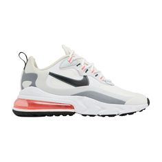 Find NIKE Air Max 270 React ' Crimson Black on Editorialist. Air Max 270 React 'White Crimson Black' Nike High-top Sneakers With Air Max Cushioning, Nike Sneakers With Boost Midsole And Athletic Fit, Nike Athleisure Sneakers With Boost Midsole, Nike Air Max With Boost Midsole, Sporty Nike Air Max With Boost Midsole, Nike Air Max High-top Sporty Sneakers, Nike Air Max With Boost Midsole For Jogging, Nike Sneakers With Boost Midsole For Jogging, Sporty Nike Air Max High-top With Cushioned Footbed