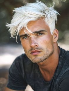 Lavender Grey Hair, Top Haircuts For Men, Welsh Football, Silver Hair Dye, Platinum Blonde Hair Color, White Blonde Hair, Honey Brown Hair, Latest Hair Color