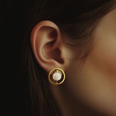 The Myra earrings offer a timeless elegance, showcasing a classic design that never goes out of style. Handbag Repair, Gold Dipped, Gold Plated Earrings, Baroque Pearls, Out Of Style, Indian Jewelry, Traditional Style, Classic Design, Timeless Elegance