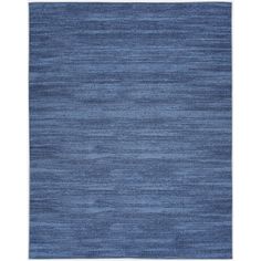 a blue rug on a white background