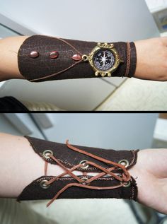 Steampunk Arm Brace by stargate4ever23 on DeviantArt Steampunk Arm, Arm Brace, Anting Manik, Steampunk Pirate, Steampunk Cosplay, Steampunk Diy