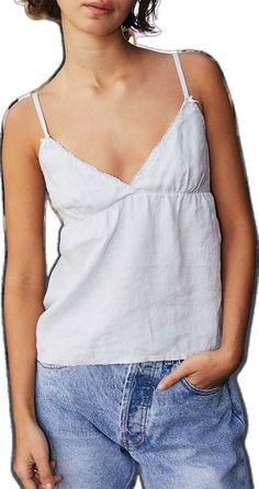 Shop Light, John Galt, Blue V, Babydoll Top, Pacsun, Baby Dolls, Light Blue, V Neck, Blue