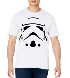 PRICES MAY VARY. Officially Licensed Star Wars Apparel for Men, Women, Boys, and Girls – Classic T-Shirts; Manga T-Shirts; Darth Vader T-Shirts; Women of Star Wars T-Shirts; Star Wars Logo T-Shirts; Stormtrooper Shirts; Halloween Shirts 12STW010WA Lightweight, Classic fit, Double-needle sleeve and bottom hem White Themed T-shirt With Cartoon Print, White Halloween T-shirt With Front Print, Themed Short Sleeve Pre-shrunk T-shirt, Themed Pre-shrunk Short Sleeve T-shirt, Themed White T-shirt With Cartoon Print, White Character Print T-shirt For Fans, Novelty White T-shirt For Streetwear, White Novelty T-shirt For Streetwear, White Cartoon Print T-shirt For Fans