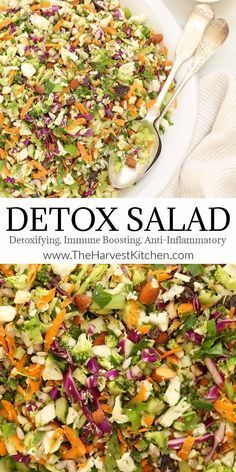 Inflammation Diet Recipes, Resep Diet, Best Salad Recipes, Mediterranean Diet Recipes, Detox Recipes, Veggie Dishes, Spaghetti Squash, Healthy Salad Recipes