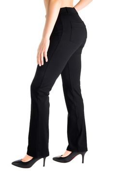 PRICES MAY VARY. Petite (27"/29" inseam) fits women 5'-5'5". Regular (31" inseam) fits women 5'6"-5'8". Long (33" inseam) fits women 5'8"-5'10". Tall (35" inseam) fits women 5'10" -6'. Extra Tall (37" inseam) fits women 6' and above. Note: This inseam chart is for reference only. To ensure the best personal fit, refer to our "How to Measure the Inseam" section in the product description to find your ideal inseam length 87% Nylon/ 13% Spandex. No see-through, moisture-wicking, wrinkle-resistant, Yoga Pants For Work, Yoga Dress Pants, Tall Dress, Yoga Dress, Leg Yoga, Warm Pants, Tall Dresses, Mens Dress Pants, Clothes Style