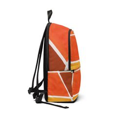 Fashion Backpack Waterproof Orange Green Boho Pattern . This fashion-forward backpack is crafted with trendy canvas and is designed to exude urban chic seamless style and functionality. Whether you're exploring the city streets, going to school, the gym, or jet-setting across the globe, this backpack caters to your every need with its sophisticated design and versatile features. From trendy accented style to modern minimalist touches, each this bag reflects impeccable craftsmanship and timeless appeal. This backpack offers something for every personality and occasion. Embrace the art of fashion with this must-have backpack bag that effortlessly combines practicality with high-end style. Made of 15.5 oz. Soft Nylon Lightweight and waterproof Adjustable shoulder straps Perfect for school, wo Backpack Waterproof, Going To School, Boho Green, Boho Patterns, Backpack Bag, Urban Chic, Sophisticated Design, City Streets, Jet Set