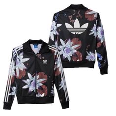 New Adidas Originals Lotus Print Track Jacket Floral Superstar Hoodie AC2130 HOLIDAY SALE  ORIGINALS LOTUS WOMEN'S JACKET Women size chart in CM:      34  Shoulder: 38cm  Chest: 88cm   Length: 50cm 36   Shoulder: 41cm  Chest: 92cm   Length: 55cm  38  Shoulder: 45cm  Chest: 96cm   Length: 59cm  40  Shoulder: 46cm  Chest: 100cm  Length: 60cm    IN USA SIZE 34=XS IN USA SIZE 36=S IN USA SIZE 38=M IN USA SIZE 40=L   Women measurements by weight and high (estimated)   size:34 (150-155cm-4.92 -5.0ft,4 Hooded Graphic Print Outerwear For Spring, Casual Black Track Jacket For Spring, Spring Floral Print Streetwear Outerwear, Adidas Spring Outerwear For Streetwear, Adidas Spring Streetwear Outerwear, Adidas Streetwear Outerwear For Spring, Adidas Outerwear For Spring Streetwear, Black Track Jacket With Graphic Print For Fall, Black Graphic Print Track Jacket For Fall