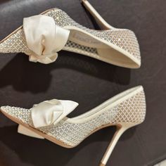 White, Size 7 , Jimmy Choo, Brand New Never Worn, Perfect For A Wedding Shoe Show, Jimmy Choo Shoes, Wedding Plans, My Wedding, Victorian Era, Work Out, Wedding Shoes, Jimmy Choo, Shoes Women Heels