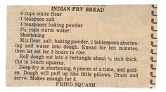 Traditional Indian Fry Bread Recipe | American Indian Fry Bread