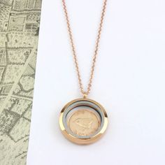 "A 1941 (80th birthday) or 1951 (70th birthday) farthing coin locket necklace in rose gold - a fabulous keepsake for anyone celebrating one of these major milestones. PLEASE READ THIS VERY IMPORTANT INFORMATION: US / CANADA / AUSTRALIA / Other NON-European countries: Etsy say 3-7 days Royal Mail (UK postal service) . This is unrealistic. It takes about a week not less. HOWEVER my experience is that 15 % of the time it can take up to 3 weeks and very occasionally up to 2 months. I ask that when y Rose Gold Medallion Charm Necklaces For Anniversary, Rose Gold Nickel-free Medallion Necklace, Anniversary Rose Gold Necklace With Vintage Charm, Anniversary Rose Gold Locket Necklace With Round Pendant, Rose Gold Locket Necklace For Anniversary With Round Pendant, Rose Gold Locket Necklace For Anniversary, Birthday Accessories, Birthday Roses, Special Birthday Gifts