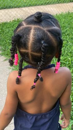 Toddler Hairstyles Girl African American, Cute Toddler Hairstyles, Kids Braids, Kids Curly Hairstyles