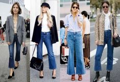 Cropped Flare Jeans Outfit Winter, Flare Crop Jeans Outfit, Kick Flare Jeans Outfit, Cropped Flare Jeans Outfit, Flare Jeans Outfit Spring, Flare Jeans Outfit Winter, Flared Jeans Outfit Fall, Weird Fashion Trending, Cropped Jeans Outfit