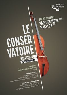 an advertisement for the concert le conser vatorie