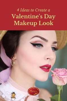 Timeless Makeup, Valentine's Day Makeup, Princess Inspired Outfits, Makeup Creative, Day Makeup Looks, Valentines Day Makeup, Vegan Cosmetics, Makeup Step By Step, Makeup Tutorial For Beginners