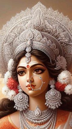 #durgamaa Adi Shakti, Radha Krishna Holi, Kali Hindu, God Tattoo, Cute Photo Poses, Aadi Shakti, God Tattoos, Hanuman Pics