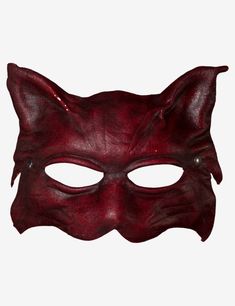 Red Lynx leather mask with laces to be worn, handcrafted in our Workshops in Italy. Made and decorated by hand, it maintains an elasticity that guarantees excellent long-lasting wearability suitable for performances such as theatre, acting, dance, etc. 20x25x15 cm Red Fantasy Masks And Prosthetics For Costumes, Fantasy Red Masks And Prosthetics For Costumes, Fantasy Red Masks And Prosthetics For Costume Events, Leather Masks And Prosthetics For Halloween Masquerade, Red Full Face Carnival Mask, Red Full Face Mask For Carnival, Red Masks And Prosthetics For Carnival Festival, Adjustable Red Masks And Prosthetics For Masquerade, Red Full Face Mask For Masquerade