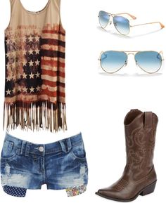 Love this Country 4th Of July, Country Summer Outfits, Country Outfit, Lucas Scott, Outfit For Summer, July Outfits, Summer Country, Fest Outfits, Cute Country Outfits