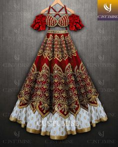 Designer Bridal Lehenga Choli, Fashion Design Books, Indian Bride Outfits, Designer Bridal Lehenga