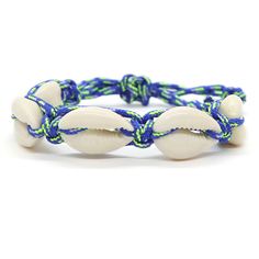 Cute woven seashell friendship bracelets for girls Adjustable slip knot fits most girls to adults Made with colorful paracord and 5 natural cowrie shells Uniquely handmade surfer paracord shell bracelets for teen girls. The perfect summer jewelry accessory to mix and match with your favorite outfits. Shell Bracelet, Children's Boutique, Cowrie Shell, Blue Bracelet, Summer Jewelry, Perfect Summer, Paracord, Fashion Boutique, Friendship Bracelets