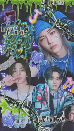 #skz #straykids #skzleeknow #skzhyunjin #skzfelix #jjam #danceracha Kids Collage, Kim Sun, Baby Squirrel, Kpop Posters, Skz In Cute, Savage Kids, Aesthetic Collage, Kids Wallpaper