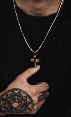 "Minimal Cross with Tiger Claw Gemstone Setting. Comes with bead curb adjustable gold plated chain Chain: 21.5\" can be adjusted to 23.5\" Pendant: 0.9\" Width by  1.75\" Length FREE & Fast Shipping! Premium Stainless Steel 18K Gold Plated Will not tarnish, fade, or discolor Safe in Water Allow 1-2 Days for Processing Domestic Delivery in 2-6 Days" Cross Minimalist, Tiger Claw, Gemstone Setting, Necklaces Gift, Women Chain, Chain Necklaces, Unisex Jewelry, Gold Plated Chains, Gift Necklace