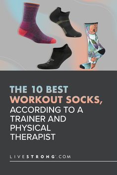 What's the best workout sock for you? It depends on your workout type and foot needs. Here are the best socks for lifting, running, breathability and more. Sports Compression Socks, Best Socks, Lift Weights, Weight Lifting Shoes, Running Socks, Best Workout