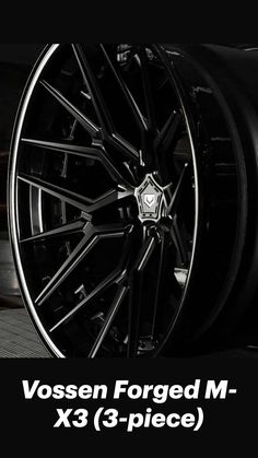 the rims and tires of a car are shown in this black and white photo