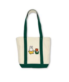 Miffy Market Tote Bag Em Iffy, Miffy Bag, Miffy Keychain, Painted Canvas Bags, Farmers Market Tote Bag, Canvas Totes, Pinterest Contest, Lover Girl, Market Tote Bag