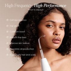 Integrated High Frequency Technology for Face and Body Embrace intense skin rejuvenation with Our Faisca Neon & Argon High Frequency Wand - Treat specific skins concerns such as acne, aging or hyperpigmentation or simply take your skin to the next level with deep oxygenation to reveal a bright and lasting glow High frequency technology supports the production of enriched oxygen molecules that create heat energy within dermal tissue. This process boosts the skin's natural renewal function making High Frequency Wand, Led Light Therapy Skin, Facial Benefits, Light Therapy Skin, Cell Rejuvenation, Increase Hair Growth, Heat Energy