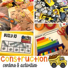 construction centers and activities for kids