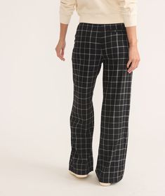 Allison Trouser Effortless Straight Leg Pants For Fall, Effortless Everyday Bottoms For Fall, Versatile Relaxed Fit Dress Pants With Elastic Waistband, Fall Wide Leg Pants With Elastic Waistband, Everyday Wide Leg Pants For Fall, Chic Relaxed Fit Everyday Pants, Chic Relaxed Fit Pants For Everyday, Chic Wide-leg Everyday Pants, Chic Everyday Wide-leg Pants