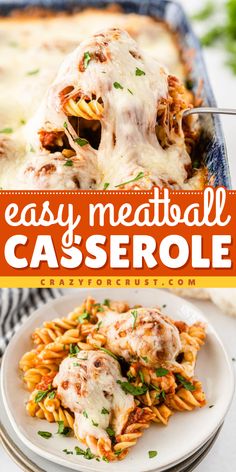 Wondering what to do with leftover meatballs? Here's a comfort food recipe! Full of cheesy, saucy goodness, this Easy Meatball Casserole is crave-worthy. Save this pin and indulge in this cozy dinner idea! Leftover Meatball Recipes, Meatball Casserole Recipe, Leftover Meatballs, Easy Meatball, Meatball Casserole, Best Breakfast Casserole, 30 Minute Meals Easy, Main Dish Casseroles, Easy Pasta Dinner