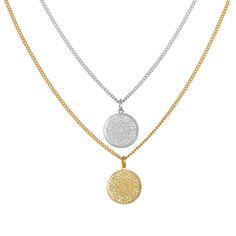 These LC Lauren Conrad necklaces offer the perfect mix of elegant style and whimsical charm.SET DETAILS Includes: 2 necklaces Pendant length: .38 in. (each) Chain length: 16 in. with 3-in. extender (each) Chain type: curb Clasp: lobster-claw Plating: silver tone & gold tone Packaging: boxed Not appropriate for children 14 years old and younger. Size: One Size. Color: Multicolor. Gender: female. Age Group: adult. Lauren Conrad Collection, Necklaces Pendant, Disc Pendant, Charm Set, Lc Lauren Conrad, Lauren Conrad, Chain Length, Lobster Claw, Layered Necklaces