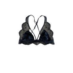 Size Xs. Brand New, Just Trying To Downsize My Wardrobe Black Triangle Top Bra With Padded Cups, Chic Black Padded Bra, Evening Black Bra With Lace Trim, Black Lace Trim Bra For Evening, Evening Black Lace Trim Bra, Chic Black Bra For Night Out, Chic Black Bra For Evening, Chic Black Bra For Evening Wear, Chic Black Evening Bra