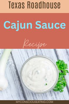 Cajun Sauce on a white table