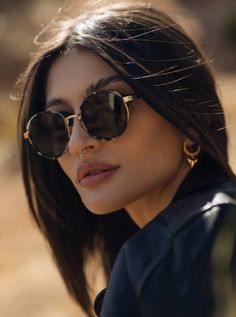 RIVER Black Tortoise | Gold ROUND SUNGLASSES – Saint Owen Round Face Sunglasses, Italian Sunglasses, Black Tortoise, Fast Fashion Brands, Forward Thinking, Trendy Sunglasses, Tortoise Sunglasses, Nose Bridge, Round Frame