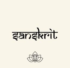 the word sangkrat written in black ink on a white background with a lotus flower