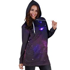 All of our Hoodie Dresses are custom-made-to-order and handcrafted to the highest quality standards. Each hoodie is constructed from a premium polyester blend that is ultra-soft and incredibly comfortable. Features a specialty high definition heat-dye application that ensures long lasting color vibrancy even after machine washing. Fabric is durable and resistant to wrinkles, shrinking and mildew. Each Hoodie is custom printed, cut and sewn just for you when you place your order – there may be sm Hoodie Dresses, Hoodie Jumper, Hooded Dress, Hippie Dresses, Mens Short Sleeve Shirt, Custom Hoodies, Print Pullover, Hoodie Dress