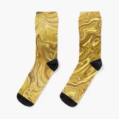 Super soft all-over printed knit socks with extra cushioning in the sole. Suitable for men and women. This gold design shows a dazzlingly glamorous elegance and is an absolute highlight for opulent interior decoration, elegant clothing or a fashionable accessory. Golden metal surface and faux glitter creates a unique effect that will attract much attention Luxury Socks, Opulent Interiors, Gold Shimmer, Socks For Sale, Gold Design, Design Show, Mens Socks, Elegant Outfit, Knitting Socks