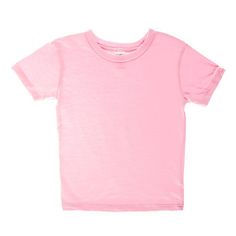 Dress your little one in a customizable fashion with this Light Pink Toddler T-Shirt. This beautiful knit t-shirt can be worn plainly, or with added embellishments and themes. Adorn the surface with printed designs, buttons, appliques, iron-ons, and much more. Dress it up or down!     Details:    Size: 3T  Content: 100% Cotton  Care: Machine Wash, Warm; Tumble Dry, Low; Only Non-Chlorine Bleach When Needed; Cool Iron If Needed. Incredibles Costume, Grandparents Shirt, Beautiful Knitting, Pink Tshirt, Red Shirt, Knitted Tshirt, Size 4t, Pink Shirt, Toddler Fashion