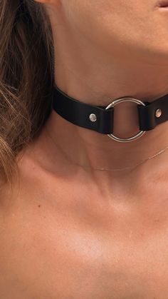 Black O Ring Choker Leather Neck Strap Natural Leather Choker Minimalist Choker Leather Collar for Style and Comfort - Etsy Vtuber Reference, Sub Collar, Gothic Choker Necklace, Leather Choker Collars, Black Leather Choker, Gothic Choker, O Ring Choker, North Miami Beach, Bridal Jewellery Indian