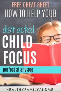 Help Kids Focus, Better Memory, Intentional Parenting, Parenting Done Right, Discipline Kids, Kids Focus, Attachment Parenting, Healthy Family, Easily Distracted