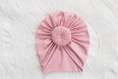 Blush Pink Top Knot Turban | Baby Turban | Baby Top Knot Turban | Newborn Hat |Baby Girl Hat | Hospital Hat | Head scarf | Head wrap by ShopDarlingKnots on Etsy https://www.etsy.com/listing/592706539/blush-pink-top-knot-turban-baby-turban Blush Pink Top