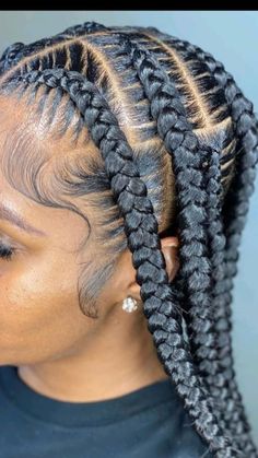 Cornrows And Twists, Lemonade Braids Hairstyles, Feed In Braids Hairstyles, African Hair Braiding Styles, Cute Braided Hairstyles, Braids Hairstyles Pictures, Braided Cornrow Hairstyles, Quick Braided Hairstyles, Hair Braid Videos