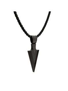 Ice City Stainless Steel Arrowhead Necklace, Spearpoint Pendant Necklace for Men in Gold, Silver, and Black

Our Arrowhead Necklace design from Ice City Men is quality mens necklace. It is constructed out of gold-plated solid stainless steel, with thick plating. Arrowhead Pendant with stainless steel chain is a great addition to your necklace collection. It expresses the inner rocker in you. Wear it on its own or stacked with other necklaces for a bolder look. Available in three different colors Cheap Black Chain Necklace For Men, Cheap Men's Necklaces With Adjustable Chain, Obsidian Necklace For Men, Ice City, Handmade Black Arrowhead Necklace, Black Chain Necklace, Chain Necklace For Men, Mens Leather Necklace, Arrowhead Pendant