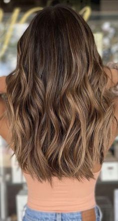 39 Dreamy Sun Kissed Brown Hair You’ll Want to Try. Image edited by AirBrush App. Filter: Color - ULT-3. Trendiest Hair Colors For 2022 : Sun Kissed Beach Vibe. #hair #haircoloridea #sunkissedhair #longhair #blondehair #photoeditor #filter #airbrush #retouch #airbrushfilter Elegantly Sun Kissed Brown Hair Gallery #Sun #Kissed #Brown #Hair Brown Hair To Lighter, Simple Brown Hair With Highlights, High Light On Dark Brown Hair, Haircuts And Highlights For Brunettes, Medium Brown With Balayage, Brown Hair With Sun Highlights, Brown Hair With Medium Brown Highlights, Highlight Shades For Brown Hair, Balayage Hair For Medium Brown Hair