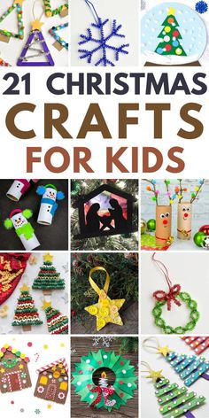 There are so many different Christmas crafts for kids of all ages. Whether you’re looking for Christmas crafts for preschool or Christmas crafts for toddlers, there’s sure to be something perfect for your little ones. From Christmas tree crafts to Christmas ornaments, there are lots of DIY Christmas Crafts for holidays. Fun Christmas Crafts For Kids, Kids Christmas Crafts Easy, Diy Christmas Crafts, Christmas Art Projects, Easy Holidays Crafts