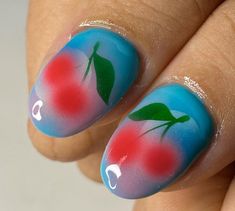 Chilli Nails, Teen Nails, Indigo Nails, Cherry Nails, Nail Design Inspiration, Basic Nails, Nail Candy, Super Nails, Nails Only