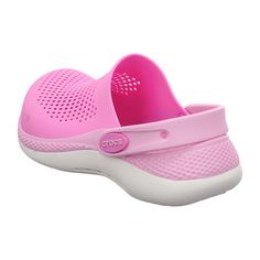 Discover the perfect blend of style and comfort with our Pink Crocs LiteRide for Kids. These lightweight clogs are designed with innovative LiteRide™ foam insoles, ensuring hours of comfortable wear. Ideal for active children, the durable build withstands daily adventures while maintaining a trendy look. The airy material keeps feet cool and is easy to clean, making them perfect for both parents and kids. Add a pop of pink to your child's wardrobe with these must-have Crocs LiteRide clogs! Crocs Literide, Pink Crocs, Kids Clogs, Stylish Footwear, Clogs, Activities For Kids, For Kids, Pink, How To Wear